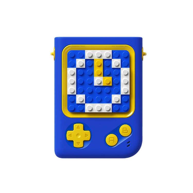 PROFAN XH008 USB Hanging Game Console Shape Fan with Bracket, Style: Building Blocks (Blue)