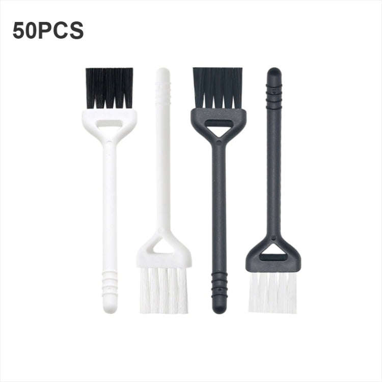 50 PCS  Keyboard Brush Coffee Machine Razor Dust Cleaning Brush(Random Color Delivery)