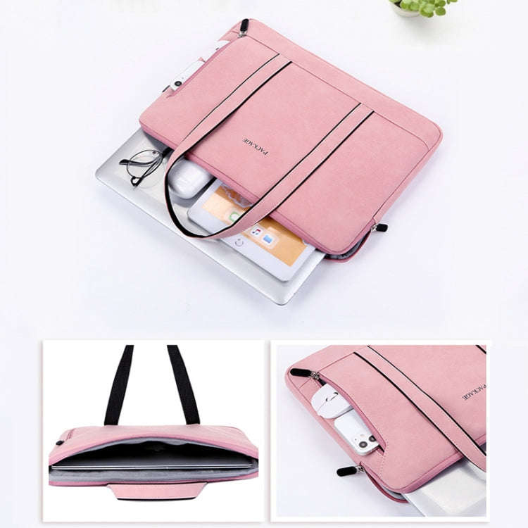Q5 PU Waterproof and Wear-resistant Laptop Liner Bag, Size: 13 / 13.3 inch(Dark Gray)