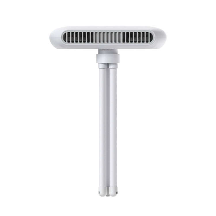 Handheld Mini USB Charging Desktop Portable Stroller Octopus Fan(White)