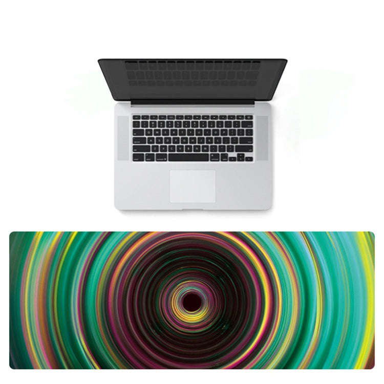 400x900x4mm Locked Large Desk Mouse Pad(3 Galaxy Tree)