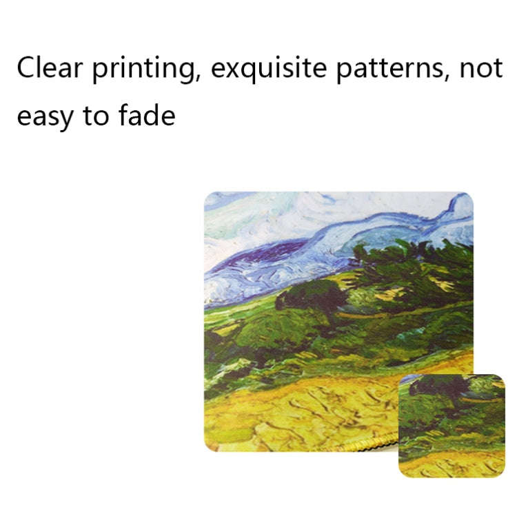 400x900x1.5mm Unlocked Am002 Large Oil Painting Desk Rubber Mouse Pad(Iris)