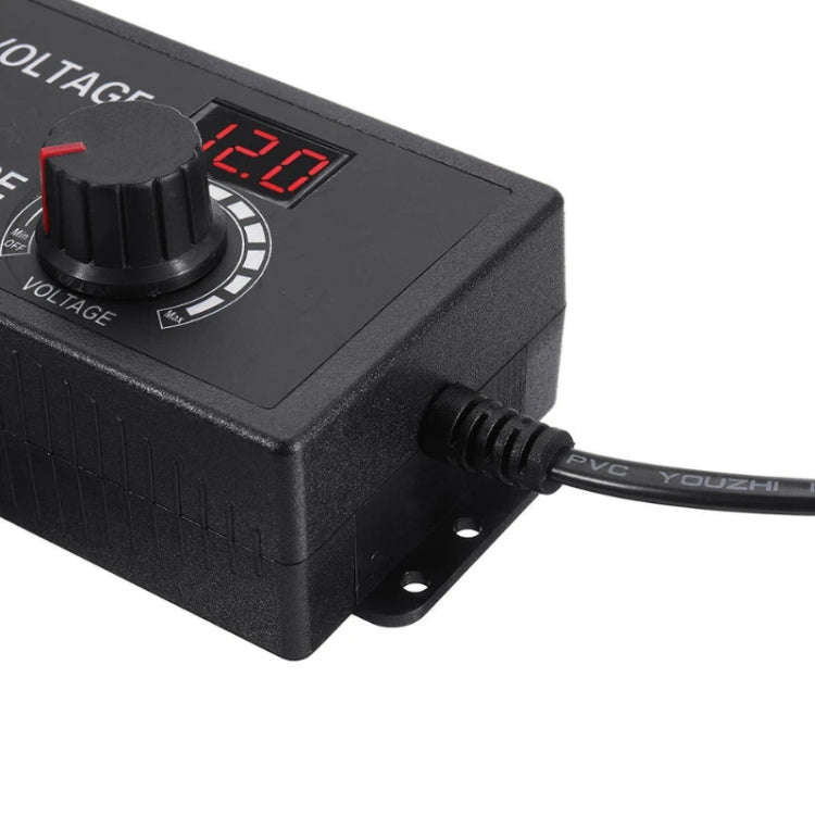 HuaZhenYuan 3-12V5A High Power Speed Regulation And Voltage Regulation Power Adapter With Monitor...