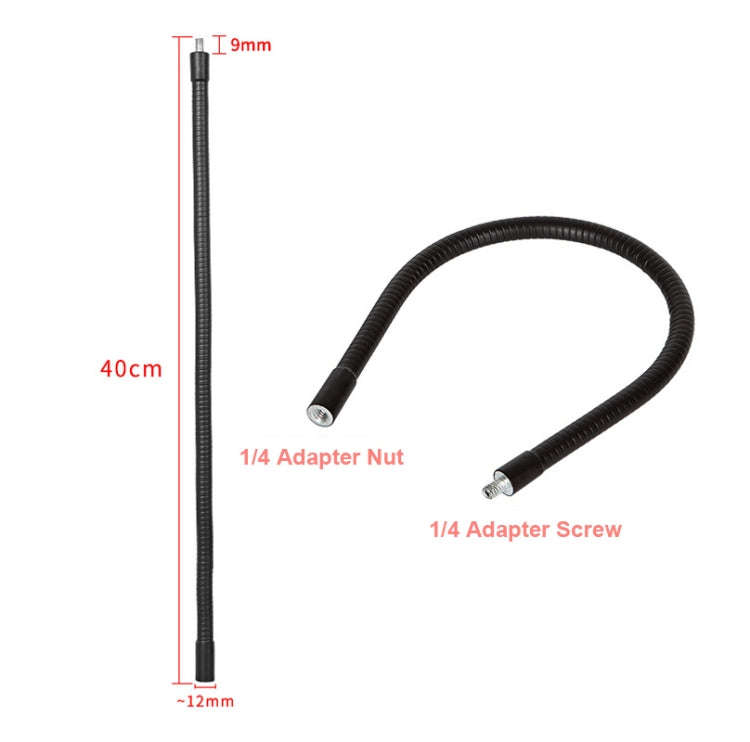 40cm Live Broadcast Bracket Extension Hose Tripod Accessories,Style: Hose + PTZ