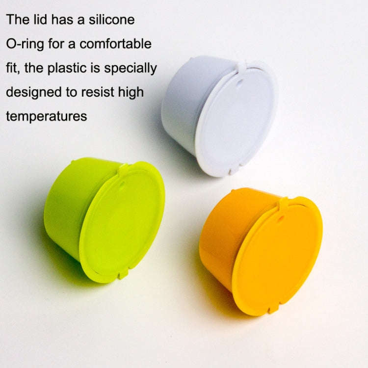 2 Sets Coffee Capsule Filter Cup  For Dolce Gusto Coffee Machine Color Random Delivery