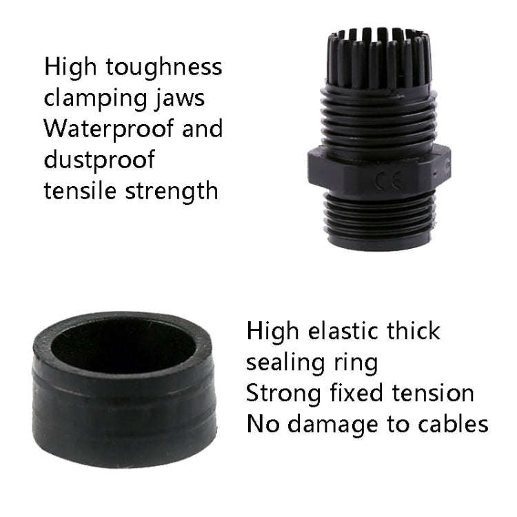 50 PCS / Box Cable Waterproof Sealed Fixed Joint(Environmentally Friendly Flame Retardant)