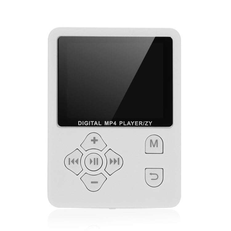 T69 Card Lyrics Synchronization Lossless Sound Quality MP4 Player, Style: Cross Button(White)