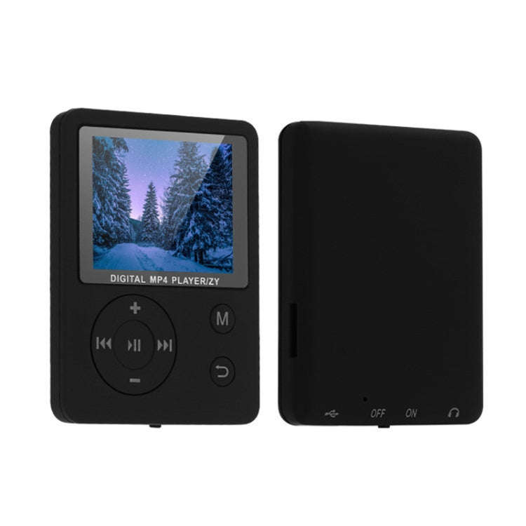 T69 Card Lyrics Synchronization Lossless Sound Quality MP4 Player, Style: Cross Button(White)
