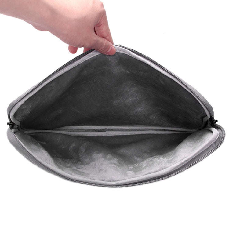 Waterproof & Anti-Vibration Laptop Inner Bag For Macbook/Xiaomi 11/13, Size: 11 inch(Light Grey)
