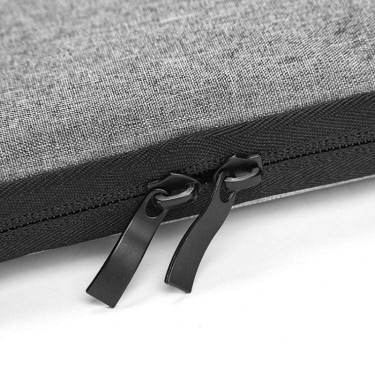 Waterproof & Anti-Vibration Laptop Inner Bag For Macbook/Xiaomi 11/13, Size: 11 inch(Light Grey)