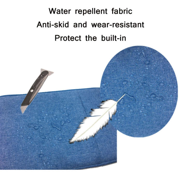 Waterproof & Anti-Vibration Laptop Inner Bag For Macbook/Xiaomi 11/13, Size: 11 inch(Cyan)
