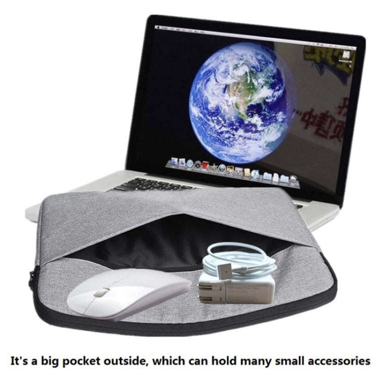 Waterproof & Anti-Vibration Laptop Inner Bag For Macbook/Xiaomi 11/13, Size: 11 inch(Rose Red)