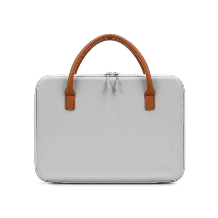 Baona BN-F020 Multifunctional Waterproof Wear-resistant Computer Bag, Specification: Leather (Gray)