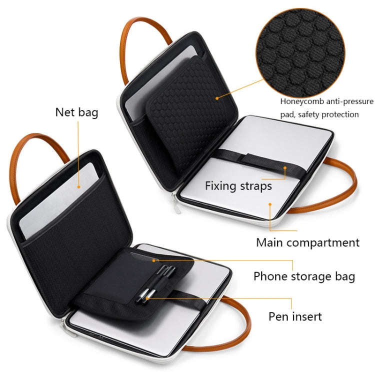 Baona BN-F020 Multifunctional Waterproof Wear-resistant Computer Bag, Specification: Oxford (Black)