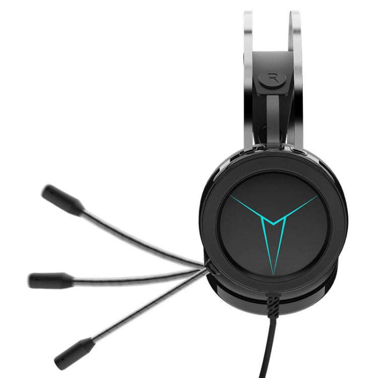 LANGTU M8 Computer Phone Game Wired Headset With Microphone, Cable Length: 1.5m(Black)