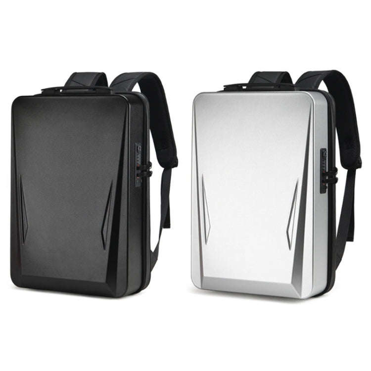 Men PC Hard Shell Gaming Computer Backpack For 15.6-17.3 Inch(Black)