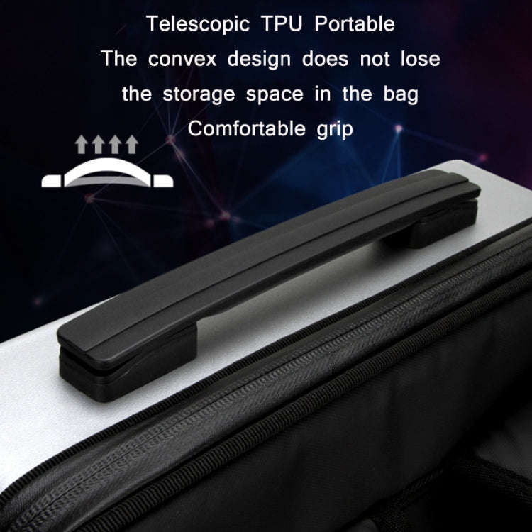 Men PC Hard Shell Gaming Computer Backpack For 15.6-17.3 Inch(Black)