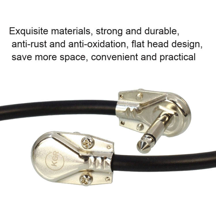 KGR Guitar Cables Guitar Effect Pedal Instrument Patch Cable, Specification: 50cm