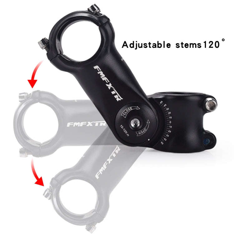 FMFXTR Mountain Bike Adjustable Angle Handlebar Riser, Specification: 31.8x110mm
