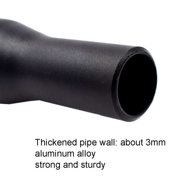 FMFXTR Aluminum Alloy Mountain Bike Extended Seat Post, Specification: 31.8x530mm (Black)