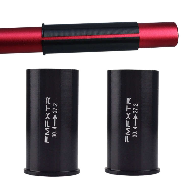 2 PCS FMFXTR Bicycle Seat Tube Reducer Sleeve Conversion Sleeve, Specification: 30.4mm To 27.2mm