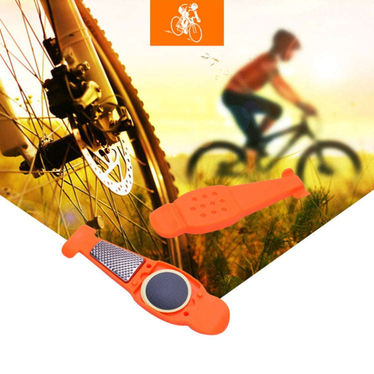 Multifunctional Bicycle Tire Changing Tool, Color: Green+5 Tire Patches
