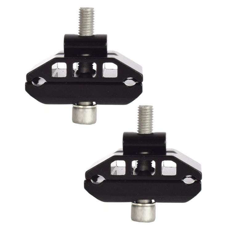 FMFXTR Bicycle Saddle Clamp Code Screw Connector(Double Rail Black)