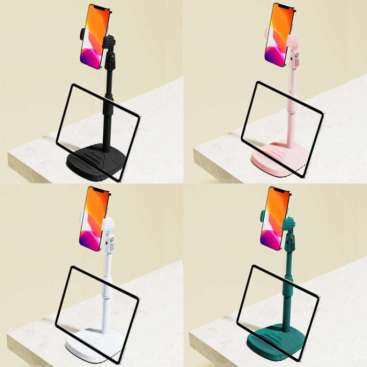 Desktop Live Mobile Phone Telescopic Folding Bracket(Cherry Blossom Pink)