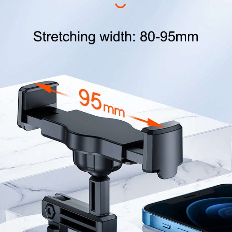 2 PCS Desktop Mobile Phone Live Broadcast Bracket Online Class Telescopic Floor Stand(Lucky Red)