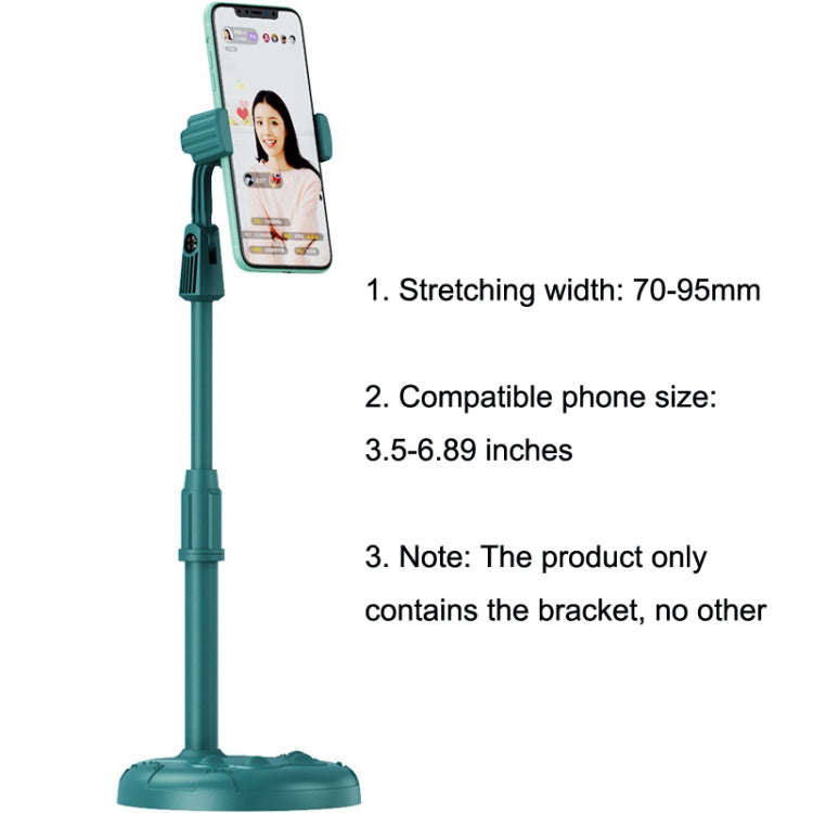 2 PCS Mobile Phone Live Bracket Computer Desktop Online Class Telescopic Overhead Frame(Mysteriou...