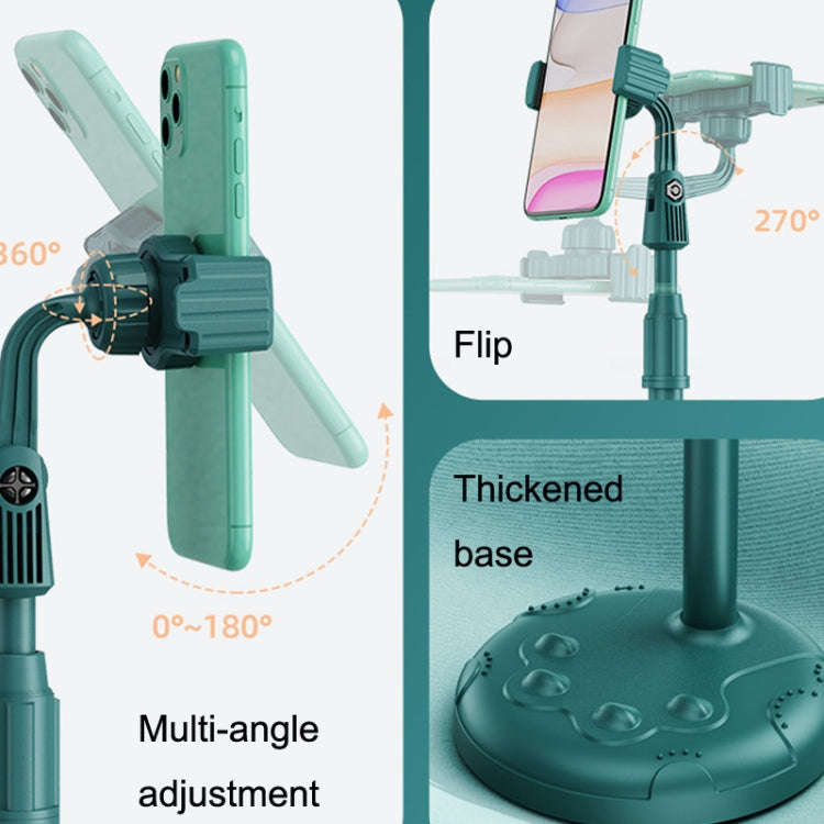 2 PCS Mobile Phone Live Bracket Computer Desktop Online Class Telescopic Overhead Frame(Mysteriou...