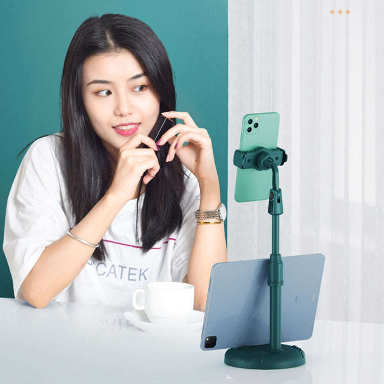 2 PCS Mobile Phone Live Bracket Computer Desktop Online Class Telescopic Overhead Frame(Mysteriou...