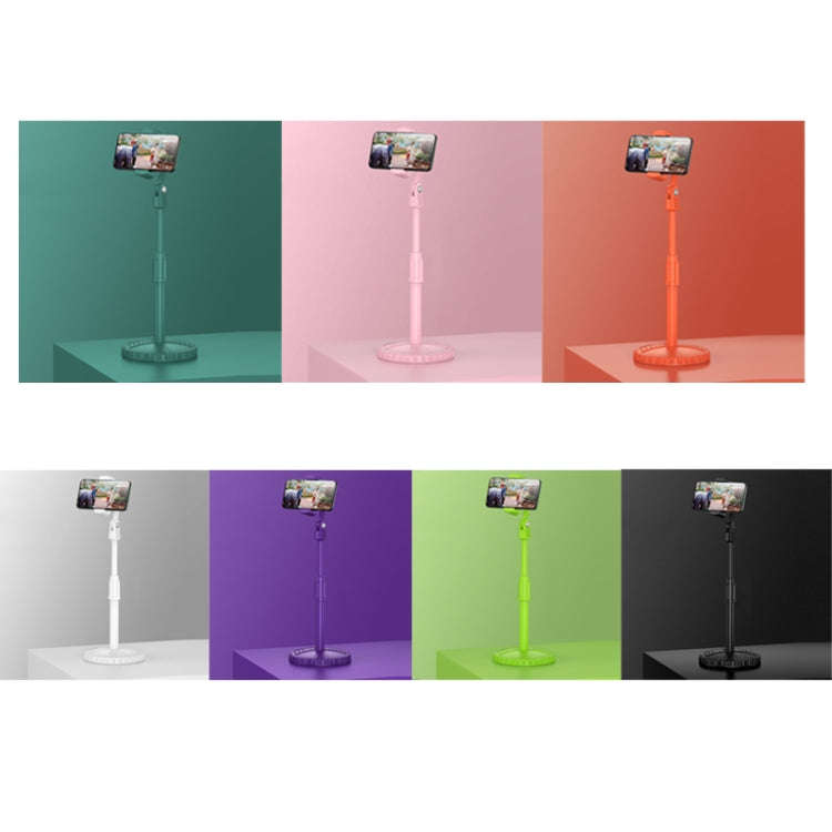 2 PCS Multifunctional Live Telescopic Mobile Phone Desktop Bracket(Classic Black)