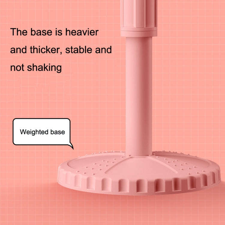 2 PCS Multifunctional Live Telescopic Mobile Phone Desktop Bracket(Cherry Blossom Pink)