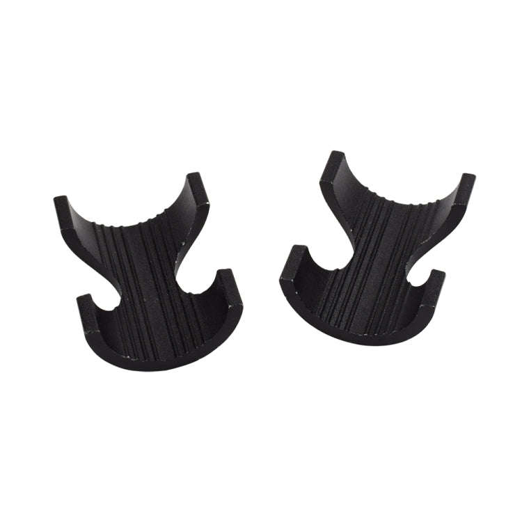 FMFXTR Bicycle Handlebar Diameter 25.4mm to 31.8mm Reducing Sleeve(Black)