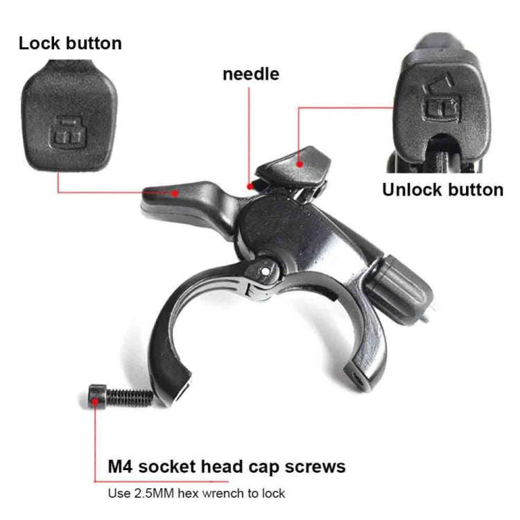 FMFXTR Bicycle Aluminum Alloy Front Fork Wire Controller, Style: B Model+Wire Core