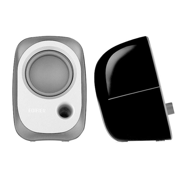 2 PCS Edifier R12U Subwoofer Mobile Phone Mini Desktop Computer USB Audio(Black)