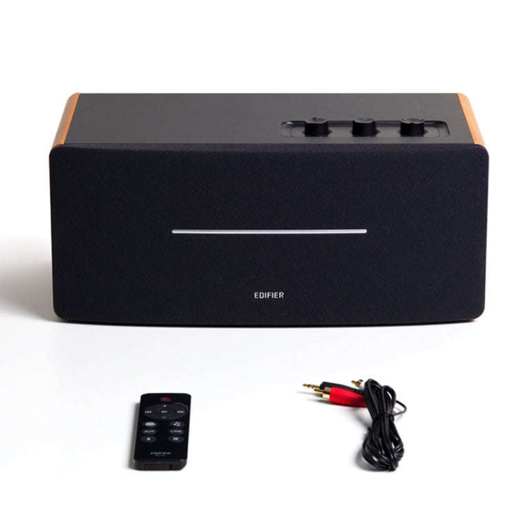 Edifier D12 Wireless Bluetooth Speaker Car Subwoofer Stereo(Wood Grain)