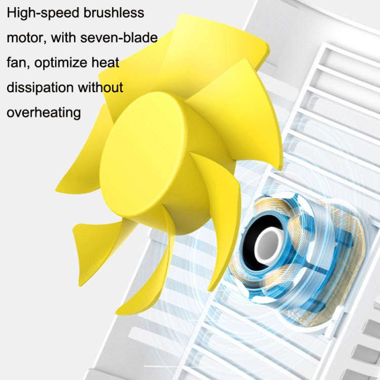 D3 Home USB Air Cooler Add Water Desktop Tower Fan Humidification Spray Fan(White)