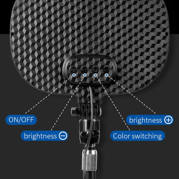 S20 LED Ring Live Fill Light Selfie Photography Full Screen Beauty Light, Style: Single Light