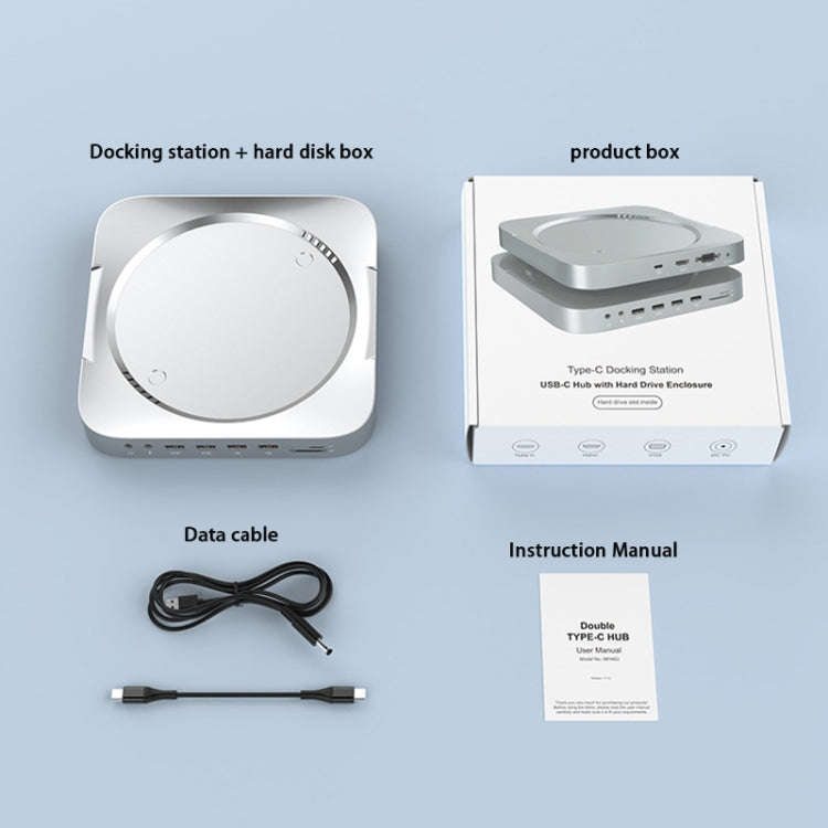 Rocketek MM483 For Mac Mini Docking Station With Hard Disk Enclosure