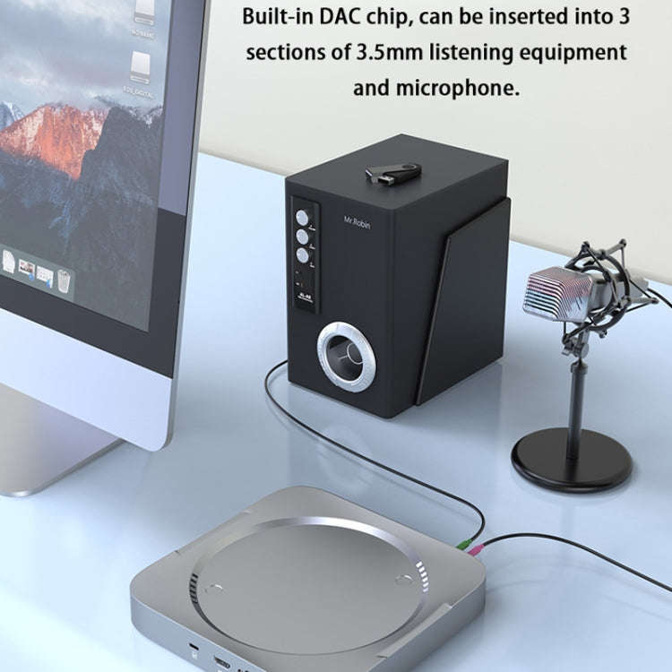 Rocketek MM483 For Mac Mini Docking Station With Hard Disk Enclosure