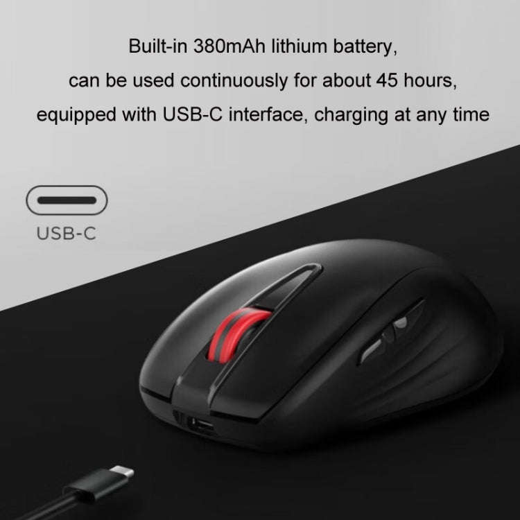Lenovo Thinkplus High-Precision Wireless Mouse Ergonomic Design Gaming Office Mouse(WL200PRO)
