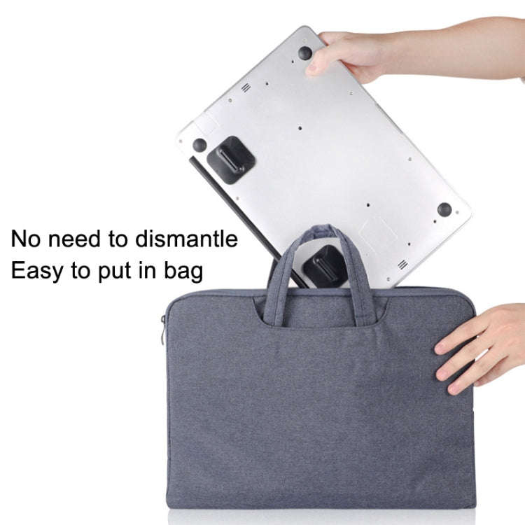 Portable Folding Notebook Computer ABS Bracket(White)