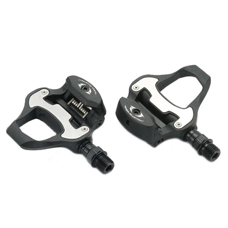RACEWORK 01455 Road Bike Self-locking Pedals(Black)