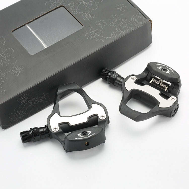 RACEWORK 01455 Road Bike Self-locking Pedals(Black)