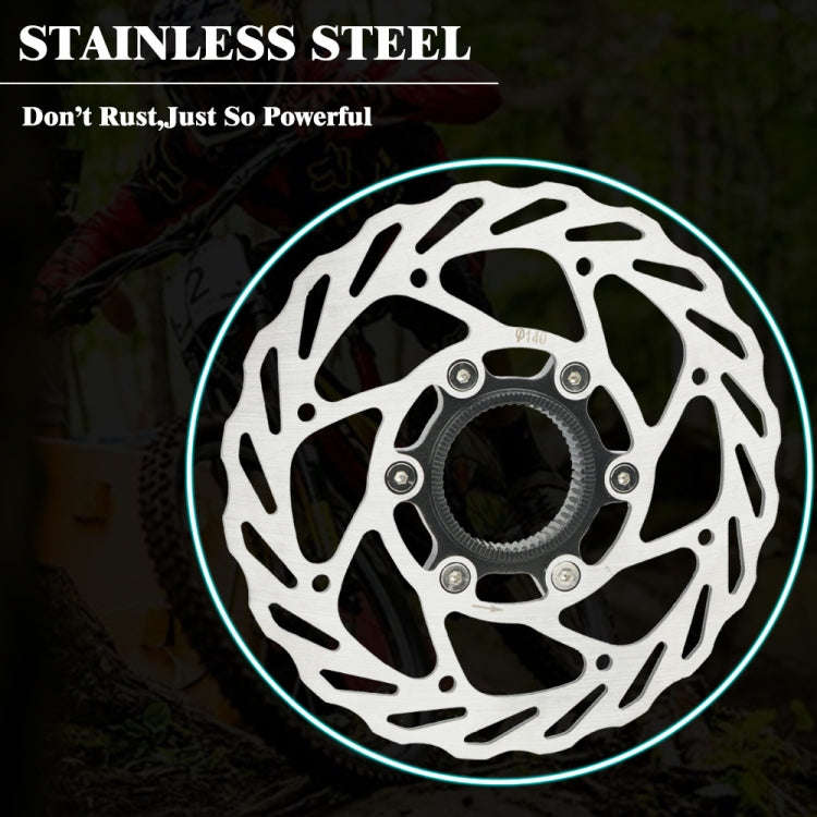 RACEWORK RS6 Mountain Bike Mid-lock Discs, Diameter: 140mm