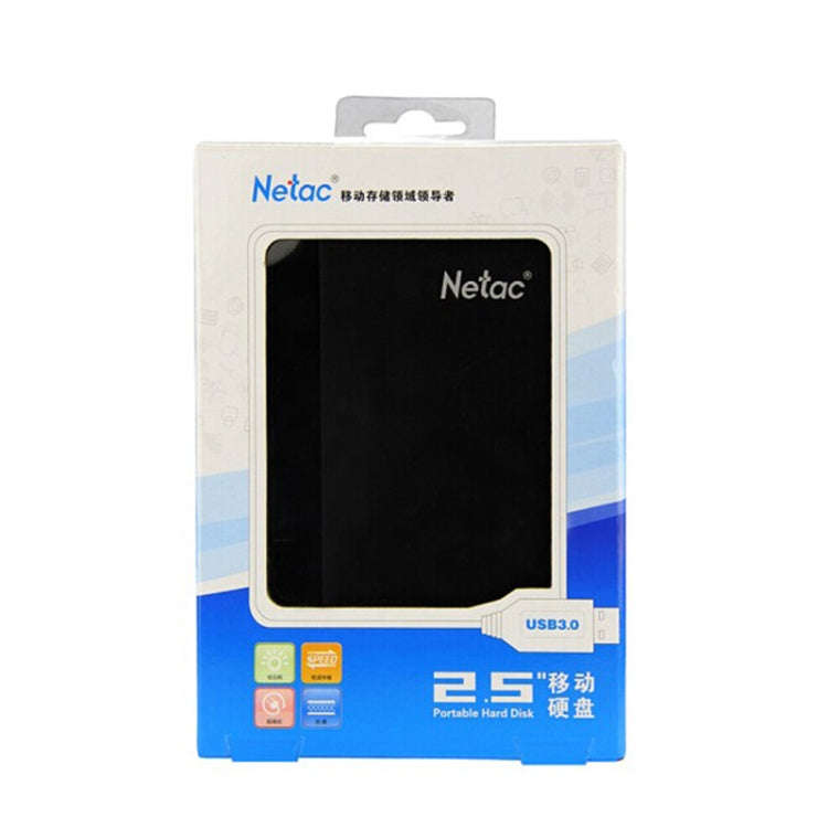 Netac K218 High Speed 2.5 Inch Software Encrypted Mobile Hard Drive, Capacity: 2TB