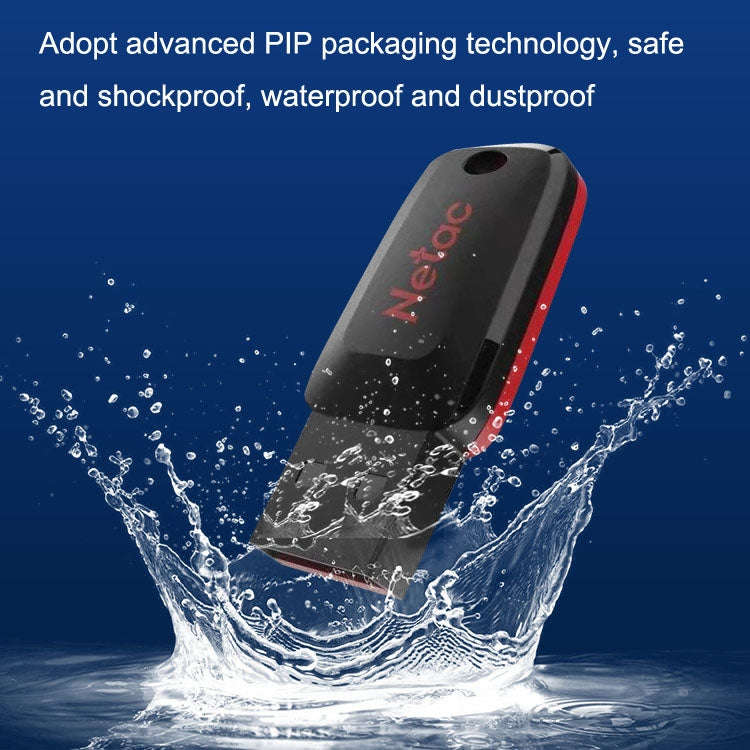 Netac U197 Office File High Speed USB Flash Drive, Capacity: 32GB(Black)