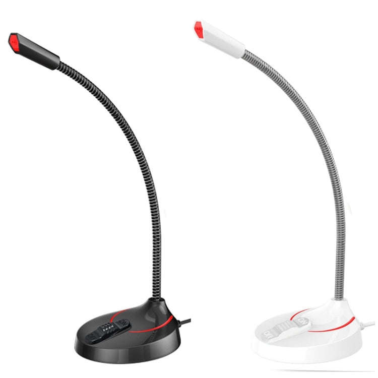 F12 Metal Hose Meeting Desktop Microphone, Spec: 3.5 Version (White)